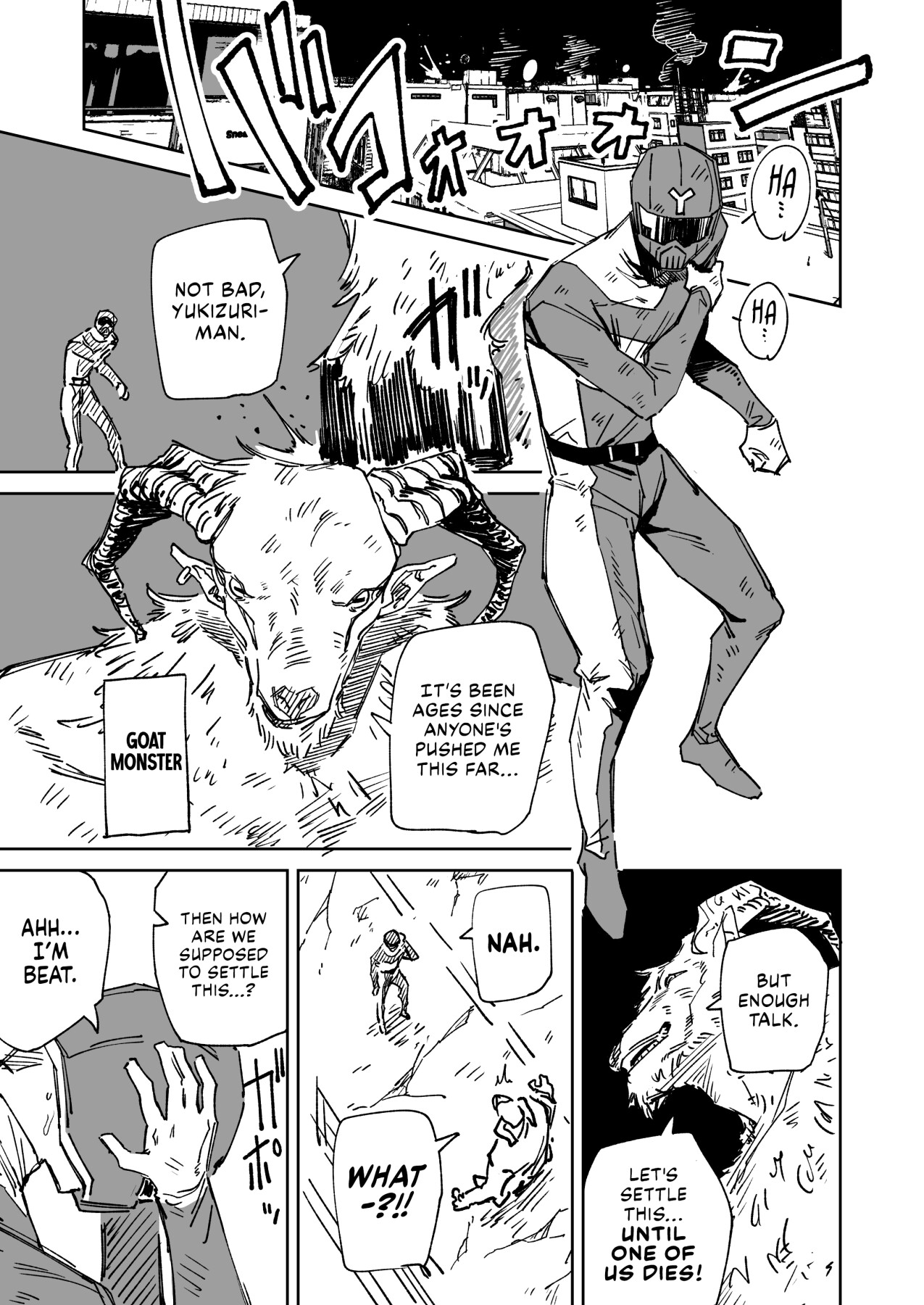 Hentai Manga Comic-~The Hero Who Knocks You Off Your Feet With His Sexual Techniques!~ Yukizuriman: Goat Monster Arc-Read-2